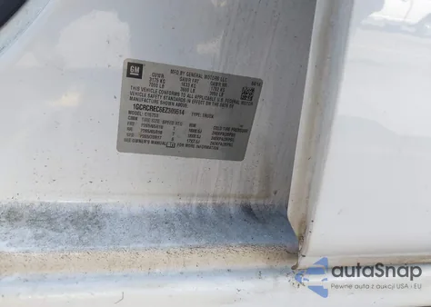 2014 Chevrolet Silverado 1500 1Lt из США, поврежденный, VIN 1GCRCREC6EZ309514